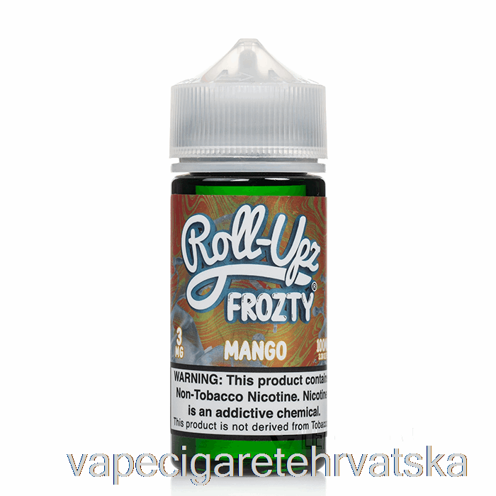 Vape Cigarete Frozty Mango - Juice Roll-upz - 100ml 0mg
